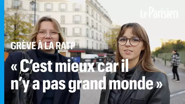 Grève à la RATP : « Hier on a eu des problèmes, alors qu’aujourd’hui non ! »