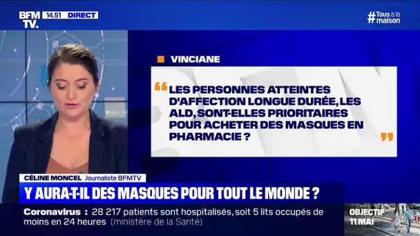 Les personnes atteintes d'affection longue durée sont-elles prioritaires pour obtenir un masque?