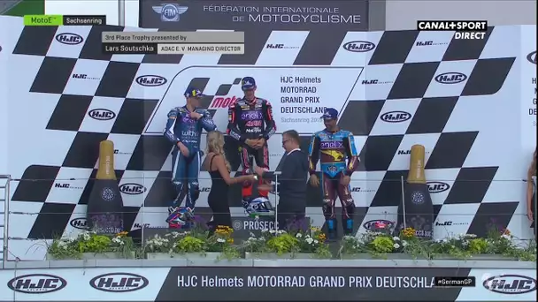 Le podium de la course !