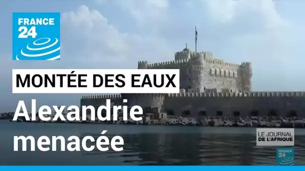 Egypte : la citadelle de Qaitbay à Alexandrie menacée par la montée du niveau de la mer