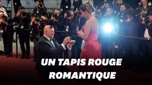 Cannes 2019: une demande en mariage sur le tapis rouge