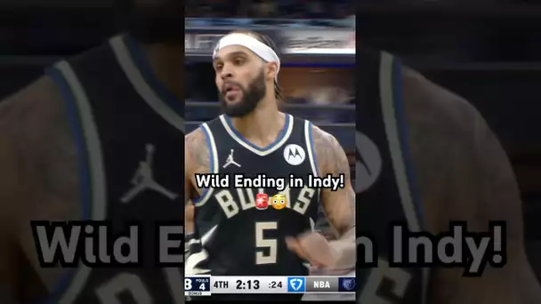 Gary Trent jr. HITS TWO CLUTCH 3s in the Wild Ending in Indy! 🚨😤|#Shorts