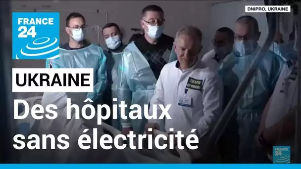 Guerre en Ukraine : les établissements de santé touchés par les coupures d'électricité