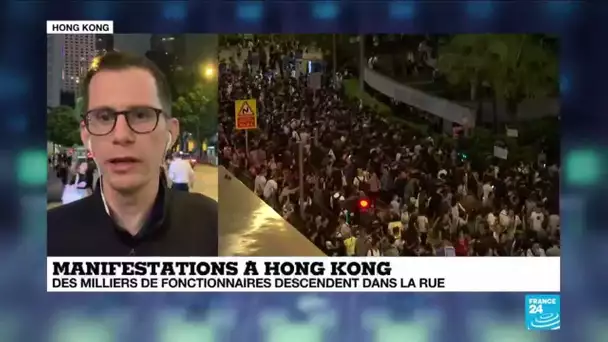 Contestation à Hong Kong : "Une foule immense à répondu à l'appel"