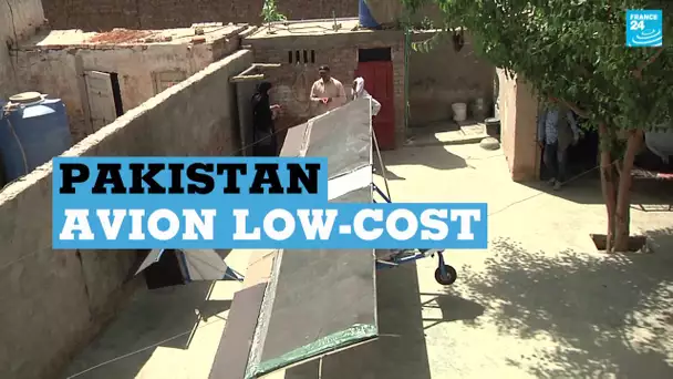 Un vendeur de pop-corn construit un avion low-cost au Pakistan