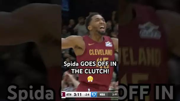 Donovan Mitchell leads the Cavs comeback with an array of buckets! 🔥|#Shorts