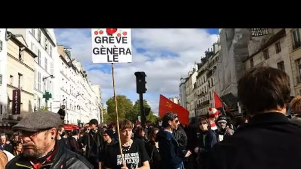 Mardi noir en France : grèves et manifestations pour la défense des salaires