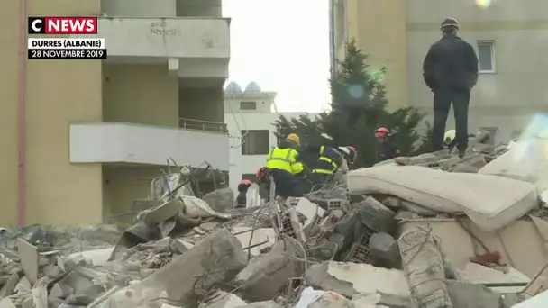 Séisme en Albanie : le bilan provisoire monte à plus de 40 victimes