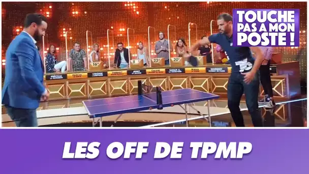 OFF TPMP : Cyril parie un resto au ping-pong, les chroniqueurs en mode tuto !