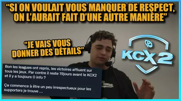 KAMETO RÉPOND AUX ACCUSATIONS SUR LE KCX ET LEAK DES INFOS