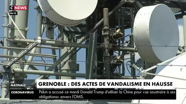 Grenoble : plusieurs antennes-relais incendiées