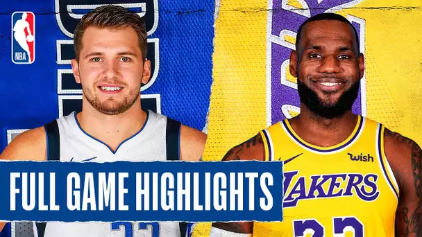 MAVERICKS at LAKERS | FULL GAME HIGHLIGHTS | December 1, 2019