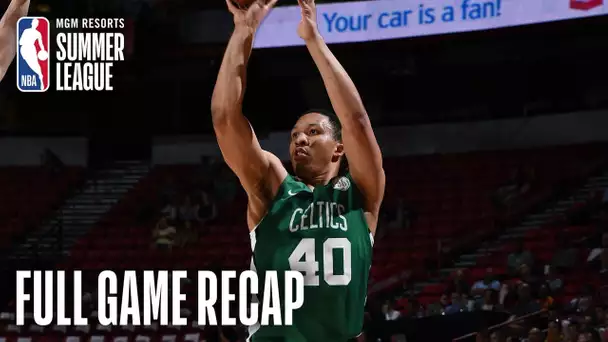 CELTICS vs GRIZZLIES | Grant Williams Leads All Scorers With 21 | MGM Resorts NBA Summer League