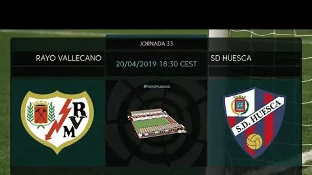 Calentamiento Rayo Vallecano vs SD Huesca