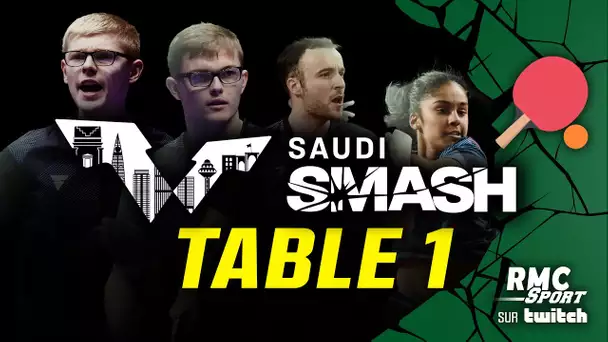 TENNIS DE TABLE - WTT SAUDI SMASH (Jeddah) : MAIN DRAW JOUR 1 - TABLE 1