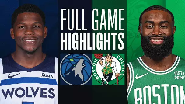 TIMBERWOLVES at CELTICS | FULL GAME HIGHLIGHTS | January 10, 2024