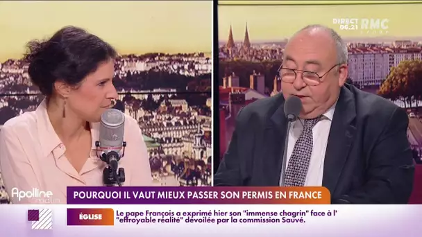 En France, le taux de réussite au permis de conduire est de 6,49/10