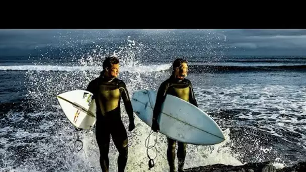 Le surftrip islandais de Bixente Lizarazu et Michel Bourez