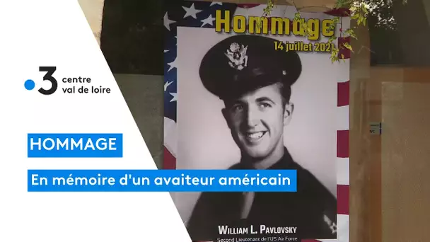 Saint-Maure-de-Touraine : hommage à un pilote américain mort au combat le 14 juillet 1944