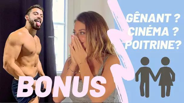 Emma (La Bataille Des Couples 2): Au lit avec Antho, Ses "obus" ... Elle répond à tout ! (BONUS)