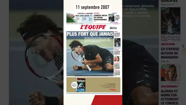 Les plus belles unes de L'Équipe de Roger Federer ! #shorts #rogerfederer #tennis