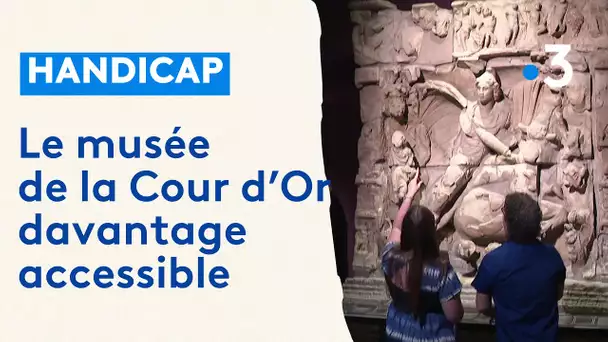 Handicap : A Metz, le musée de la Cour d'Or s'ouvre aux publics aux besoins spécifiques