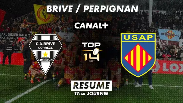 Le résumé de Brive / Perpignan - TOP 14 - 17ème journée