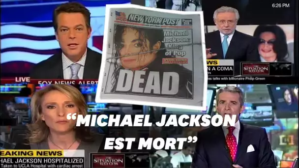 Michael Jackson mort il y a 10 ans, voilà comment les médias ont annoncé la nouvelle