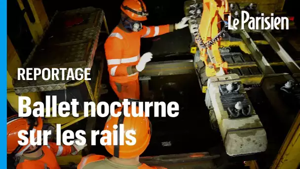 « Chaque minute compte » : une nuit avec les ouvriers du chantier du RER A