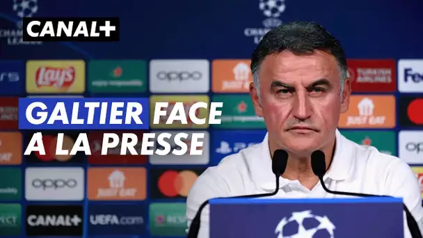 Conférence de presse de Christophe Galtier avant PSG / Bayern