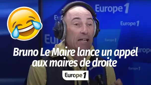 Bruno Le Maire lance un appel aux maires de droite : "Tu veux découvrir l’ivresse de la victoire …