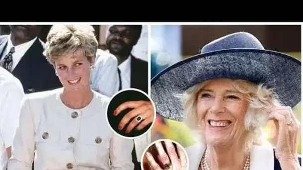 Les bagues de fiançailles de 400 000 £ de la reine Camilla et de la princesse Diana « ne pourraient