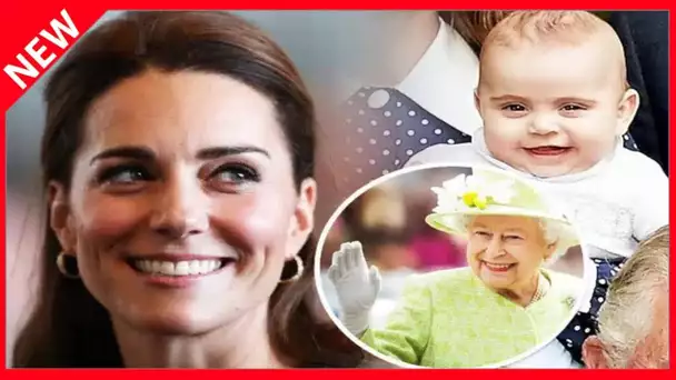 ✅  Kate Middleton : ce souhait inassouvi pour la naissance de son fils Louis