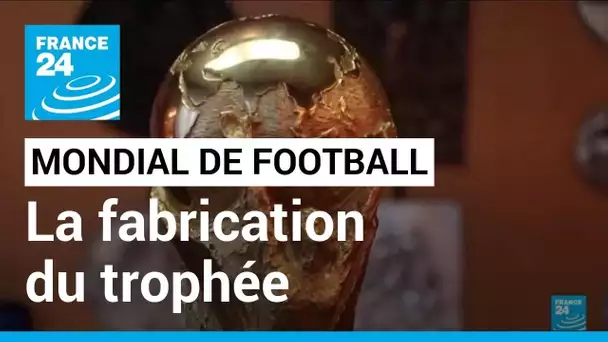 En Italie, dans les coulisses de la fabrication du trophée de la Coupe du Monde • FRANCE 24