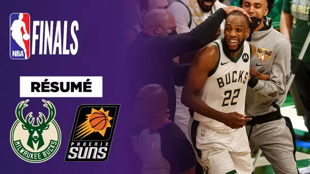 RESUME VF NBA FINALS - Middleton en feu, les Bucks sont de retour dans le Game !