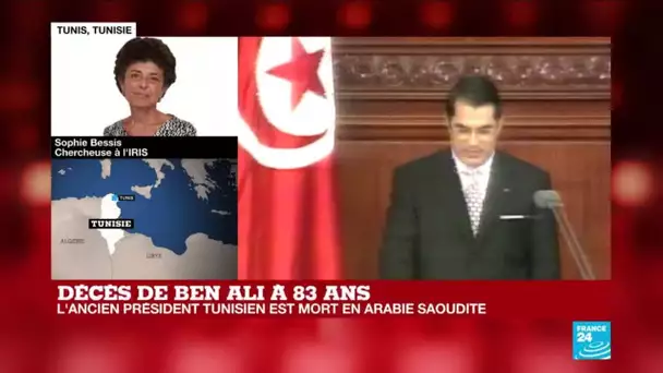 Décès de l'ex-président tunisien Ben Ali : "On retient une longue dictature qui a duré 23 ans"