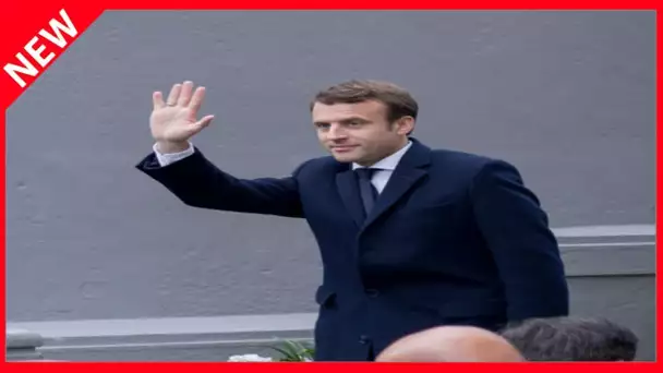 ✅  Emmanuel Macron gâté : ce petit cadeau insolite