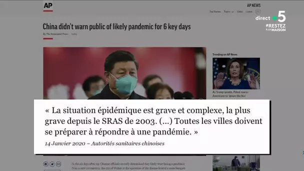 Les autres mensonges de la Chine - C à Vous - 16/04/2020