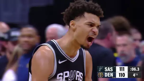 Final 6:40  MUST-SEE ENDING Spurs at Nuggets 👀 | January 3, 2025