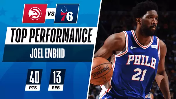 Joel Embiid Drops Playoff CAREER-HIGH 40 PTS! 🔥