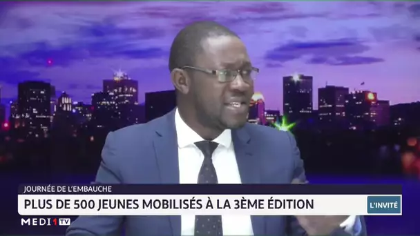 #InvitéAfrique / Plus de 300 jeunes mobilisés à la 3e édition de la Journée de l'embauche