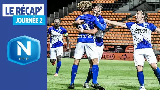 Le récap' de la J2 I National FFF 2020-2021