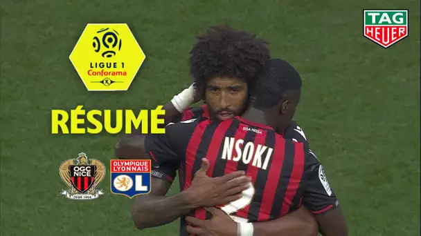 OGC Nice - Olympique Lyonnais ( 2-1 ) - Résumé - (OGCN - OL) / 2019-20