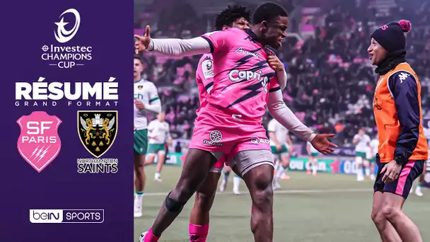 Résumé : Scénario HOLLYWOODIEN pour le Stade Français contre Northampton