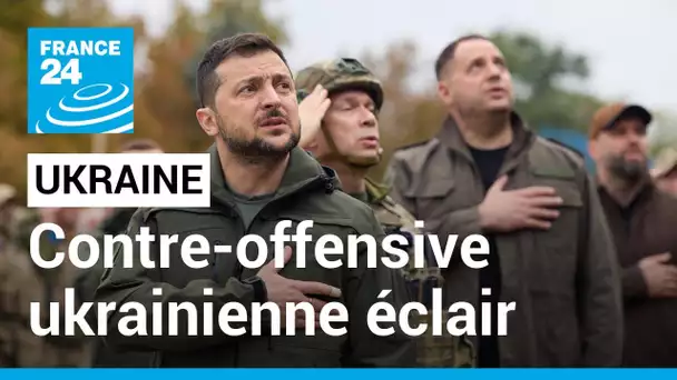 En direct : "La quasi-totalité de la région de Kharkiv est libérée", assure Volodymyr Zelensky