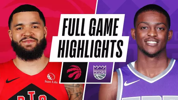 RAPTORS at KINGS | FULL GAME HIGHLIGHTS | January 8, 2021