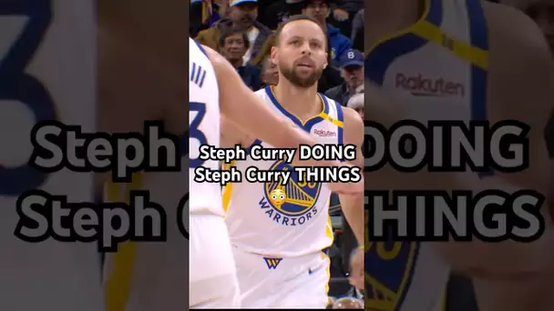 Stephen Curry makes this tough shot look EASY! 👀🔥|#Shorts