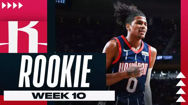 Jalen Green Coming in HOT 🔥 | Top 10 Rookie Plays NBA Week 10