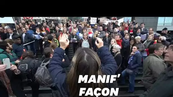 Contre la réforme des retraites, l'Opéra de Paris a donné de la voix