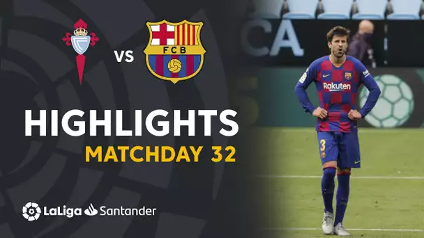 Highlights RC Celta vs FC Barcelona (2-2)